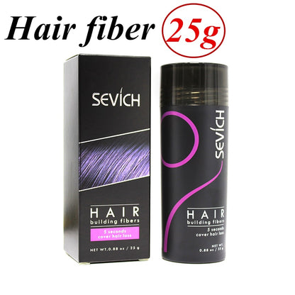 Hair Building Fiber + Applicator Keratin Fiber Hair Spray