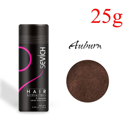 Hair Building Fiber + Applicator Keratin Fiber Hair Spray