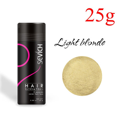 Hair Building Fiber + Applicator Keratin Fiber Hair Spray