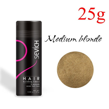 Hair Building Fiber + Applicator Keratin Fiber Hair Spray