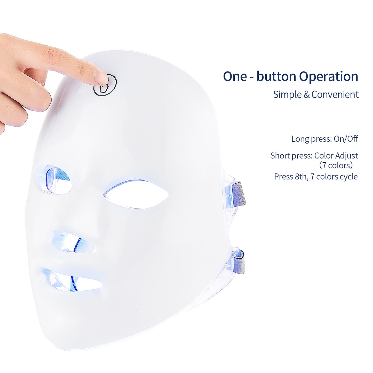 7 Colors LED Facial Mask Photon Therapy