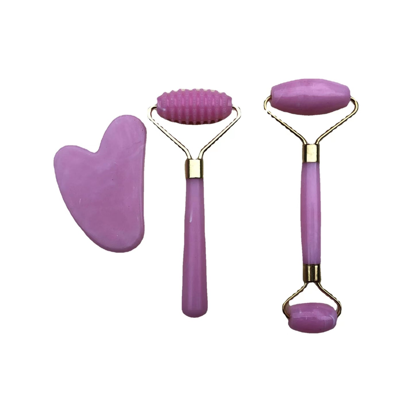 3pcs Set Resin Roller Massager for Face Body