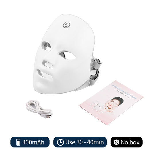 7 Colors LED Facial Mask Photon Therapy