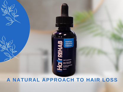 Topical Growth Therapy for Hair Loss Treatment | DHT Blockers, Saw Palmetto, Protein Building Nutrients