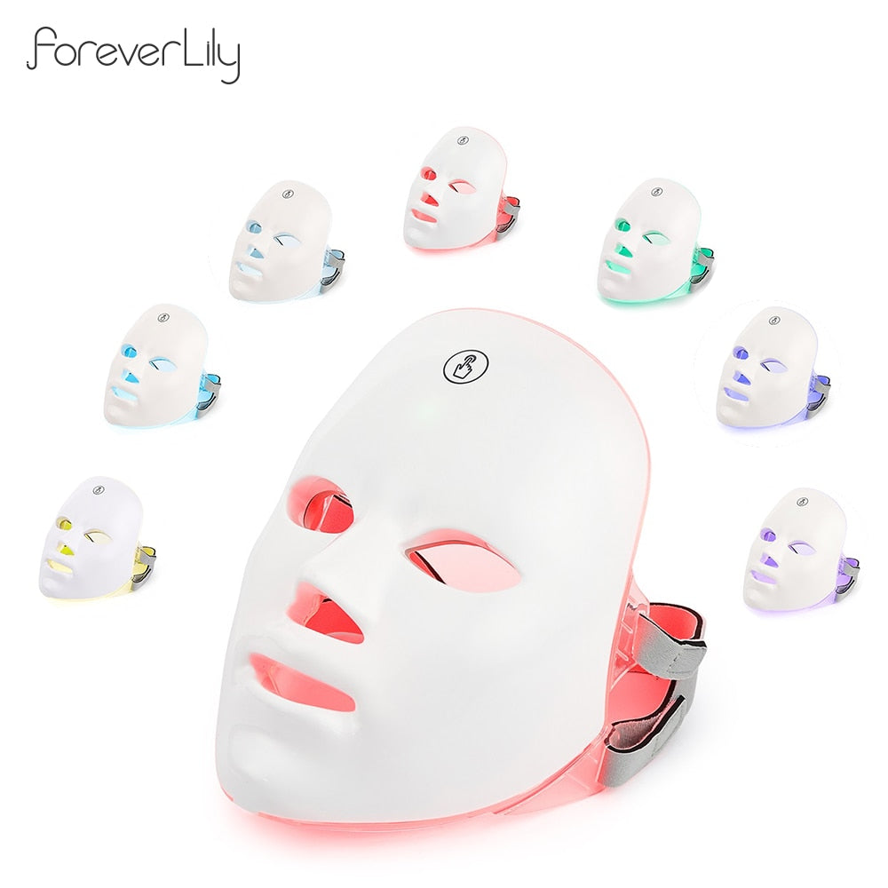 7 Colors LED Facial Mask Photon Therapy